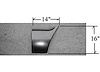 Front Fender - Rear Section Lower 1967-72 Truck - image 1