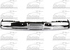 Front Bumper 1983-87 GM Full-Size Truck - image 1