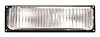 RH PARK/SIG LAMP W/ BLK RIM W/ DUAL SEALED BEAM H.L. CHEVY/GMC C/K P/U 88-8 9 - image 1