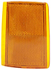 LH UPR SIDEMARKER REFLECTOR 2PC DESIGN W/ DUAL SEALED BEAM/COMP TYPE H.L. C HEVY C/K P/U 88-93 BLAZER/TAHOE/SUBURBAN 92-93 - image 1