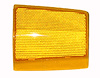 RH UPR SIDEMARKER REFLECTOR 2PC DESIGN W/ DUAL SEALED BEAM OR COMP TYPE H.L . GMC C/K P/U/YUKON/SUBURBAN 94-ON - image 1