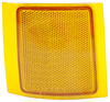 LH UPR SIDEMARKER REFLECTOR 2PC DESIGN W/ DUAL SEALED BEAM OR COMP TYPE H.L . CHEV C/K P/U/BLAZER/TAHOE/SUBURBAN 94-ON - image 1