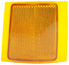 RH UPR SIDEMARKER REFLECTOR 2PC DESIGN W/ DUAL SEALED BEAM OR COMP TYPE H.L . CHEV C/K P/U/BLAZER/TAHOE/SUBURBAN 94-ON - image 1