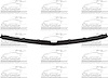 Center Upper Bumper Filler 1988-1993 GM C/K Pickup Truck, 1992-1993 Chevy Blazer/Suburban - image 1