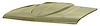 HOOD DUAL COWL INDUCTION STYLE W/ RAM AIR STYLING CHEVY/GMC C/K P/U 88-02 BLAZER/TAHOE/YUKON 92-00 SUBURBAN 92-99 - image 1