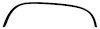 RH FT WHEEL OPNG MLDG BLK CHEVY/GMC C/K P/U 88-02 BLAZER/TAHOE/YUKON 92-00 SUBURBAN 92-99 - image 1