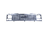 GRILLE SIL/DK ARG W/ SINGLE SEALED BEAM TYPE H.L. GMC C/K P/U 88-93 SUBURB AN/YUKON 92-93 - image 1