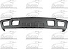 FT AIR DEFLECTOR W/ FOG LAMP W/ TOW HOOKS SILVERADO CLASSIC EXC SS 03-07 A VALANCHE W/O CLADDING 02-06 - image 1