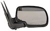 RH DOOR MIRROR PWR NON-HTD TEXT W/GLOSS BLK CVR P FLDG SILVERADO/SIERRA 9 9-02 - image 1