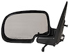LH DOOR MIRROR PWR HTD TEXT W/CHR CVR NON-FLDG SILVERADO/SIERRA 99-02 - image 1