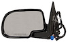 LH DOOR MIRROR PWR HTD TEXT W/GREY CVR P PWR FLDG W/DIMMER W/SIGNAL ON GL ASS W/MEM SILVERADO/SIERRA - image 1
