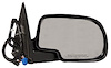 RH DOOR MIRROR PWR HTD TEXT W/GREY CVR P PWR FLDG W/DIMMER W/SIGNAL ON GL ASS W/MEM SILVERADO/SIERRA - image 1