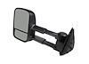 LH DOOR MIRROR PWR HTD TEXT BLK TELESCOPIC TOW TYPE SILVERADO 99-02 - image 1
