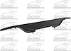 RR BUMPER CTR STEP PAD AVALANCHE W/O BODY CLADDING 02-06 TAHOE/YUKON/SUBUR BAN/YUKON XL 00-06 SILVERADO/SIERRA 99-07 - image 1