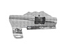 LH FT BUMPER BRKT SILVERADO/SIERRA 1500 SERIES STD/EXT CAB 99-02 SUBURBAN/ YUKON XL 1500 SERIES/TAHO - image 1