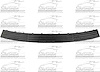 Rear Bumper Step Pad for 2007-2014 GM Suburban, Tahoe, Yukon/XL - image 1