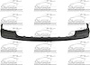 CAPA FRT BUMPER COVER UPP - image 1