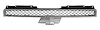 GRILLE ASSY UPPER CHR/BLK W/CHR FRAME AND CHR MESH TAHOE HYBRID 09-09 SUBU RBAN 07-10AVALANCHE 07-09TAHOE 08-11 - image 1