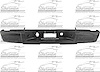 CAPA RR BUMPER ASSEMBLY W - image 1