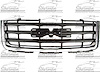 CAPA GRILLE ASY SLT CHROM - image 1
