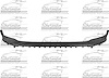 FRONT BUMPER VALANCE CHRO - image 1