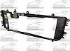 GRILLE MOUNTING PANEL INN - image 1