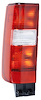 LH LWR T.L. LENS HSNG VOLVO 850 WGN 93-97 VOLVO V70 WGN 98-00 - image 1