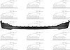 CAPA FRT BUMPER DEFLECTOR - image 1