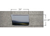 LH QUARTER PNL LWR FT SEC 6FT BOX 20x12.5 S10/S15/SONOMA P/U 82-93