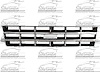 Front Grille 1983-90 Blazer/S10 - image 1