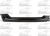 SHE906-03R Rocker Panel  for 1994-04 Chevy S10/GMC Sonoma, 1995-05 Chevy Blazer/GMC Jimmy, 1996-2000 Isuzu Hombre - image 1