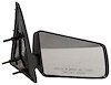 RH DOOR MIRROR MAN NON-HTD TEXT BLK FLDG STD RECT TYPE S10/SONOMA P/U 94-04 BLAZER/JIMMY 95-05 BRAVADA 96-01 ENVOY 98-00 - image 1