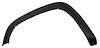 LH FENDER FLARE SMALL BLK TEXTURED COLORADO/CANYON 04-11 W/BASE PKG EXC XTREME MODEL - image 1