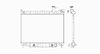 RADIATOR 1 ROW W/ OR W/O HDC W/ OR W/O AIR V8 5.3/6.0L TRAILBLAZER/ENVOY/BR AVADA/RAINIER 02-09 - image 1