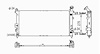 RADIATOR 1 ROW W/ OR W/O AIR W/ HDC VENTURE/SILHOUETTE/TRANS SPORT/MONTANA/ AZTEK 01-05 UPLANDER/MON - image 1