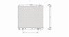 RADIATOR 1 ROW W/ OR W.O AIR W/ 4.0L ENG FRONTIER/PATHFINDER/XTERRA 05-10 - image 1