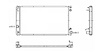 RADIATOR 1 ROW W/ OR W/O HDC/AIR W/O TOWING PKG 3.5L W/TOC RAV4 06-11 - image 1