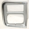 LH H.L. DOOR CHR/ARG W/ SINGLE RECT H.L. CHEVY/GMC VAN 85-91 - image 1