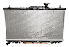 RADIATOR 1 ROW W/ OR W/O AIR W/ AUTO TRANS 1.6L ACCENT 03-06 - image 1