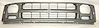 GRILLE SIL/GRY W/ SEALED BEAM H.L. EXPRESS VAN 96-02 - image 1
