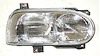 RH H.L. W/ DRIVING LAMP ASSY W/ DUAL BULB CABRIO 95-99 GOLF/GTI/JETTA 93-9 9 - image 1