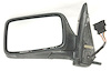 LH DOOR MIRROR PWR HTD SMOOTH BLK FLDG CABRIO 95-99 GOLF/GTI/JETTA 93-99 - image 1