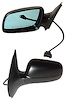 LH DOOR MIRROR PWR REM HTD SMOOTH BLK NON-FLDG W/O MEM W/O BLUE TINT GLASS USA TYPE GEN4 GOLF/GTI/JETTA 99-07 - image 1