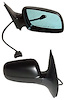 RH DOOR MIRROR PWR REM HTD SMOOTH BLK NON-FLDG W/O MEM W/O BLUE TINT GLASS USA TYPE GEN4 GOLF/GTI/JETTA 99-07 - image 1