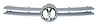 GRILLE PRIMED P GEN4 GOLF/GTI 99-07 - image 1