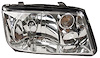 RH H.L. ASSY COMBINATION TYPE W/ AMBER BULB/CLEAR TURN SIGNAL LENS W/O FOG LAMP JETTA 99-LATE 02 - image 1