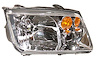 RH H.L. ASSY COMBINATION TYPE W/ CLEAR BULB/AMBER TURN SIGNAL LENS W/O FOG LAMP JETTA LATE 02-05 - image 1