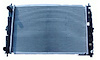 RADIATOR 2 ROW W/ OR W/O AIR SEBRING/SEBERING CONV 2.4/2.5 96-00 2.0 L4/2. 4 L4/2.5 V6 CIRRUS/STRATUS 95-00 BREEZE 96-00 - image 1