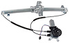 LH FT PWR WINDOW REGULATOR W/ MOTOR VAN E-SERIES 92-06 - image 1