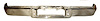 RR FACE BAR CHR W/O SENSORS FORD F-150 STYLESIDE 04 TO 8/8/05 - US CHR - image 1